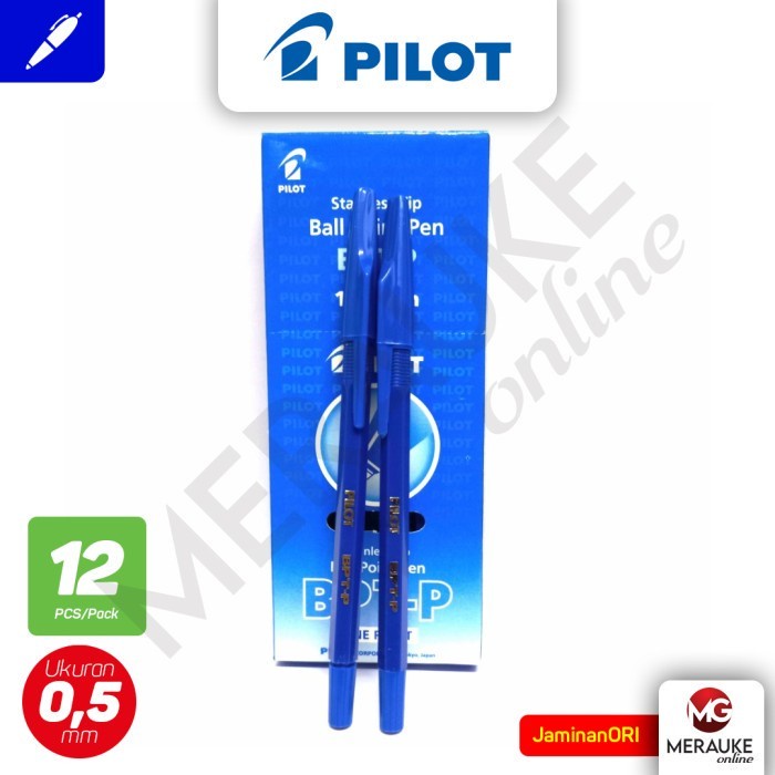 

Ballpoint PILOT BPT-P Biru (Pack isi 12 Pcs)