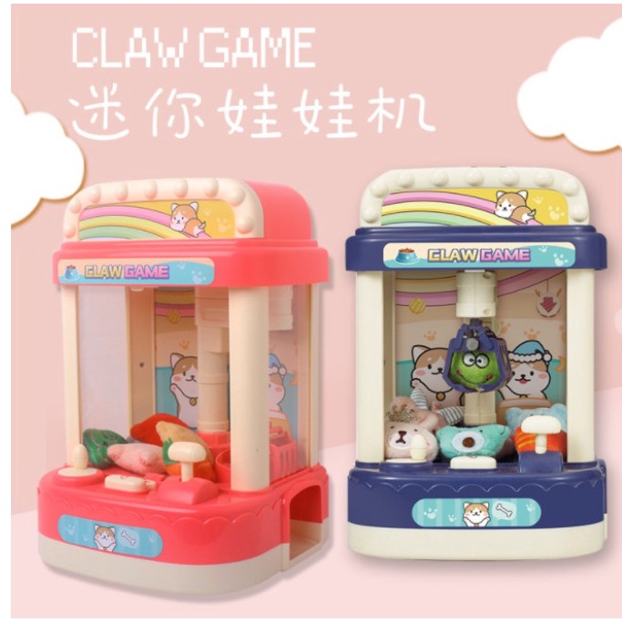 Gemesh-Lucu Mainan mesin capit bola /mainan capitan bola atau boneka/claw machine