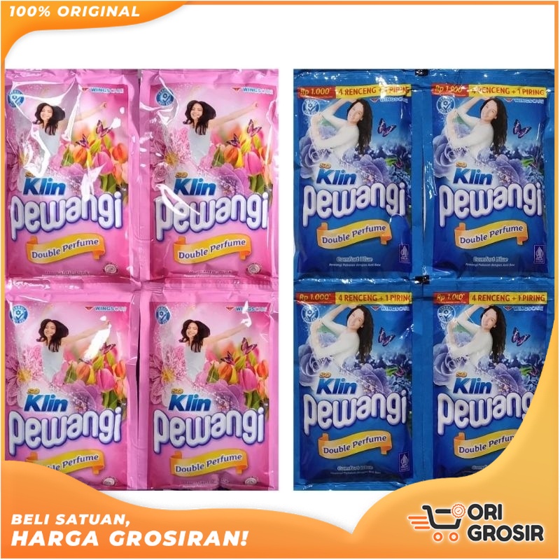 ORI Grosir SoKlin Pewangi Sachet 65ml - So Klin - Pewangi Pakaian