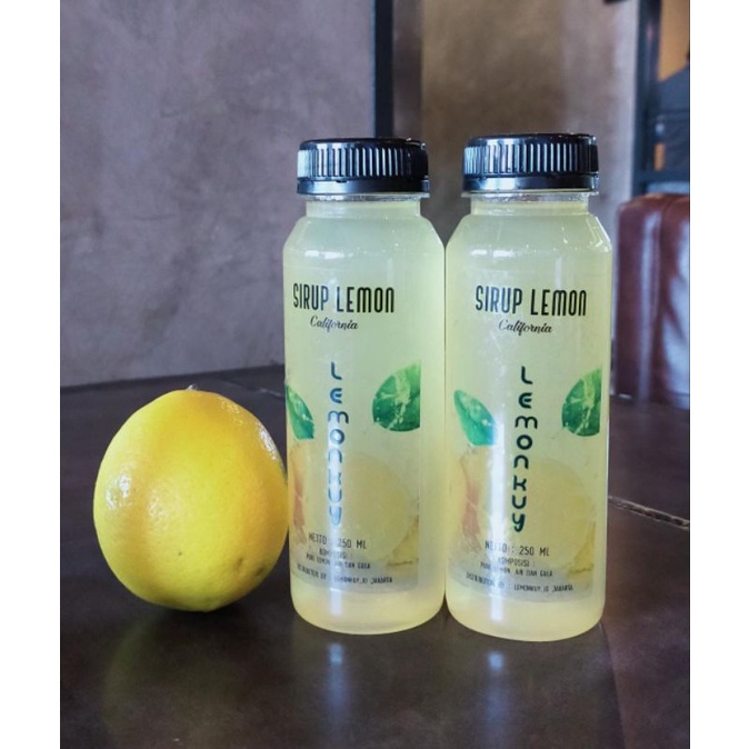 

Sirup Lemon California 250 ml - 1 LT