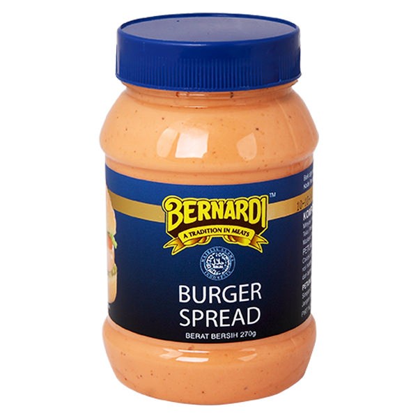 

BEST SELLER- BERNARDI BURGER SPREAD 270 G
