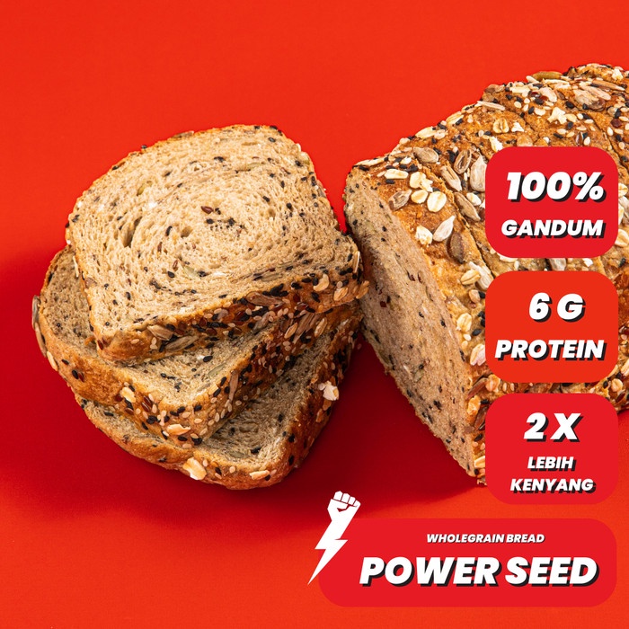 

BEST SELLER- Roti Gandum Multigrain Biji - bijian Whole Wheat Bread Tinggi protein - Whole