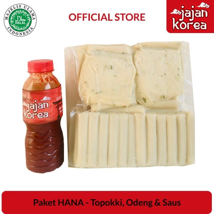 

Paket Hana Topokki, Odeng & Saos