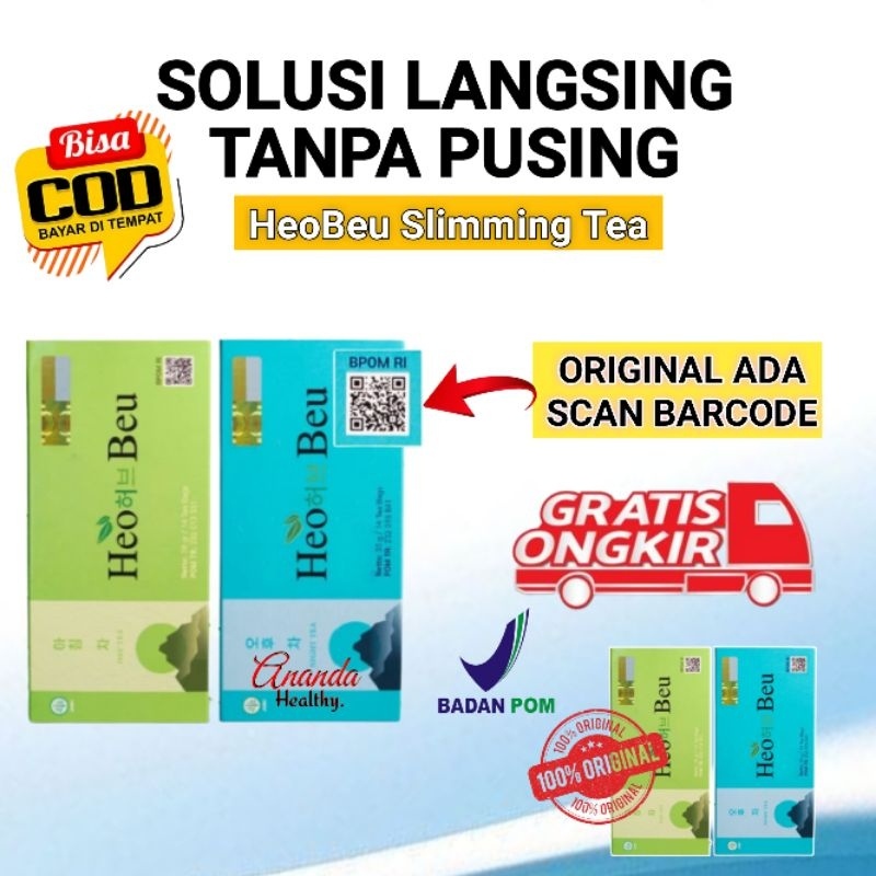 

Teh Heo Beu Slimming tea Original Teh Diet Detoslim Pelangsing Mengecilkan Perut Buncit Wanita Ori Bpom