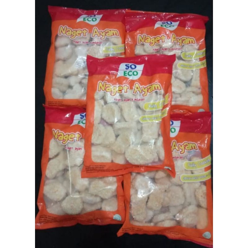 

NUGGET AYAM SO ECO 500 GR 5 BKS