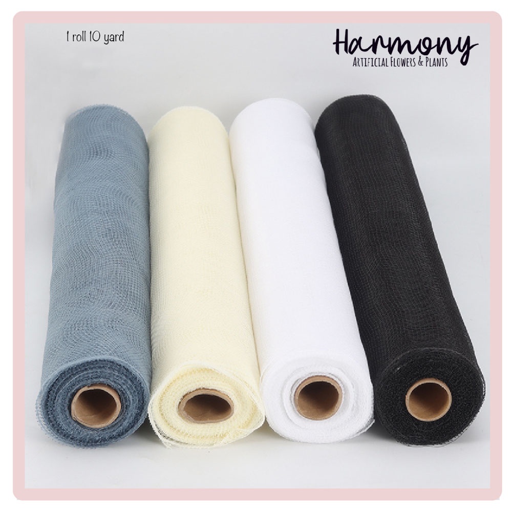 

flower wrapping mesh roll polymer tile caring korea kertas buket dekorasi