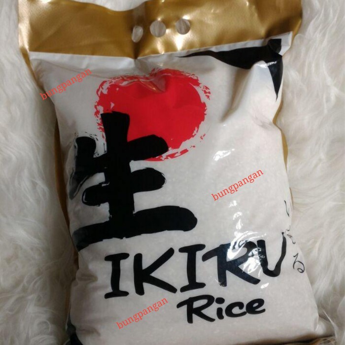 

IKIRU RICE (Beras Sushi Jepang Kemasan 5 Kilo) TM