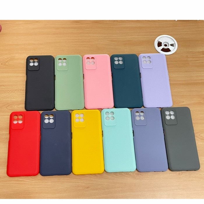 Soft Case Realme 8i Matte Case Premium Silicone Cover Slim Casing