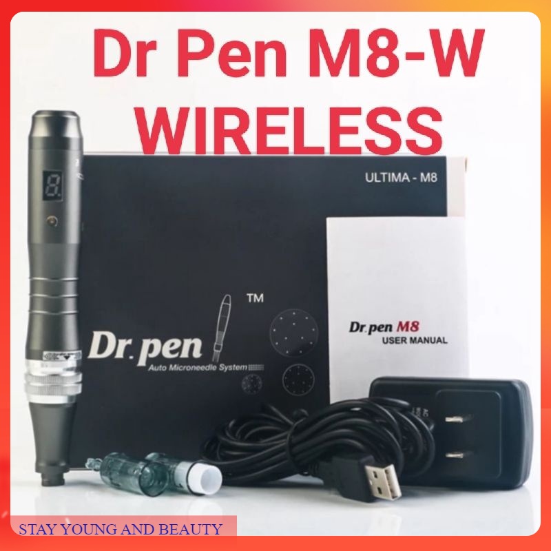 dr pen m8 Dr pen M8 terbaru new drpen m8 dermapen 6 level bb glow bopeng scar S