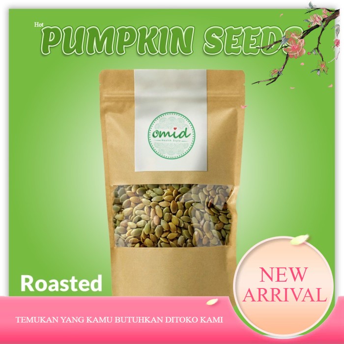 

Organic Roasted Pumpkin Seeds (Biji Labu Panggang Organik) 250gr