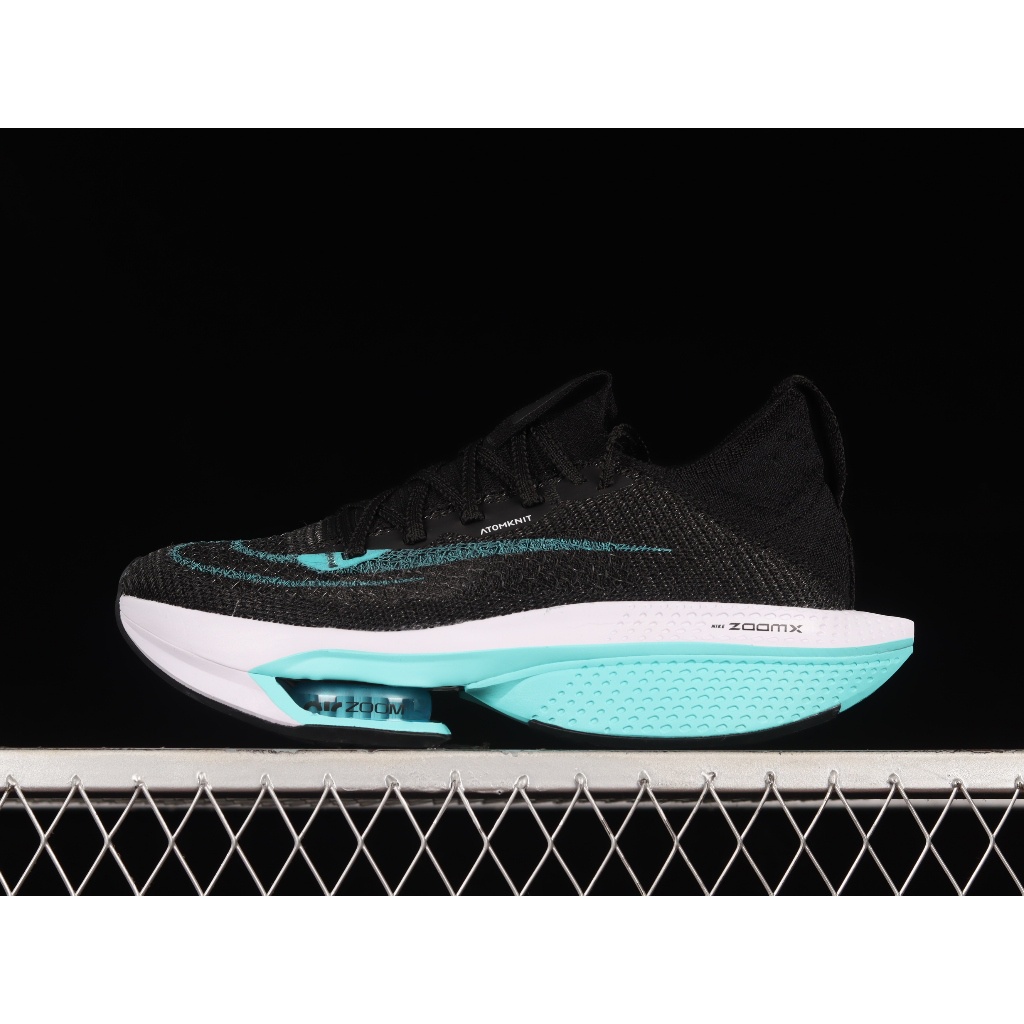 Nike ZoomX Alphafly Next% 2 BlackTosca-Hitam
