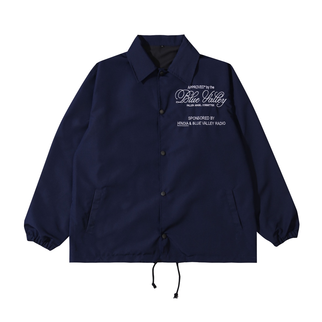 Hindia - Blue Valley Committee - Coach Jacket - Navy