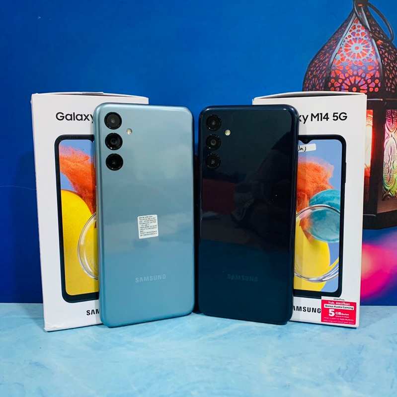 Samsung M14 5G Ram 4/64GB | Ram 4/128GB | Ram 6/128GB Bekas Original