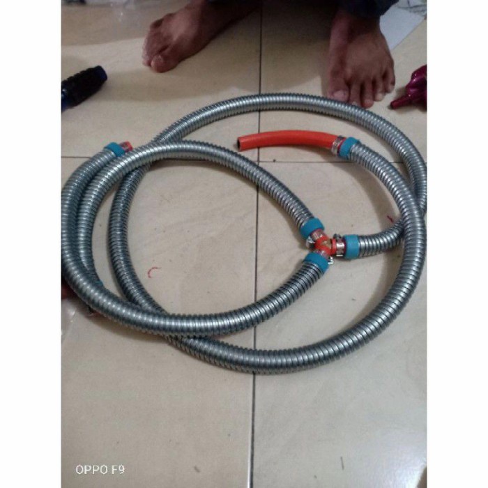 [Terlaris] selang cabang 2 kompor/selang cabang oven gas