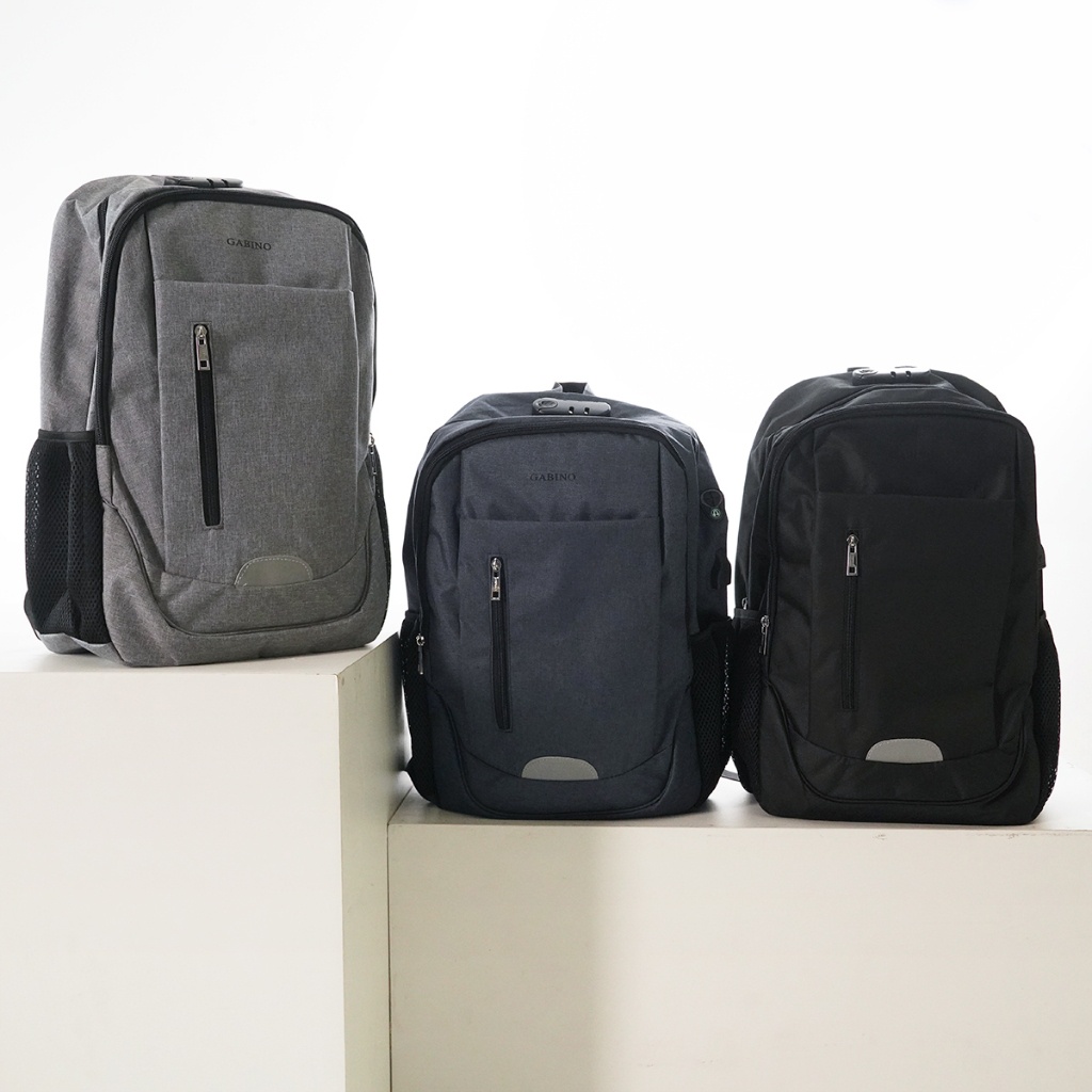 Gabino Tas Pria Ransel Backpack Casual Gage - G5CA3002