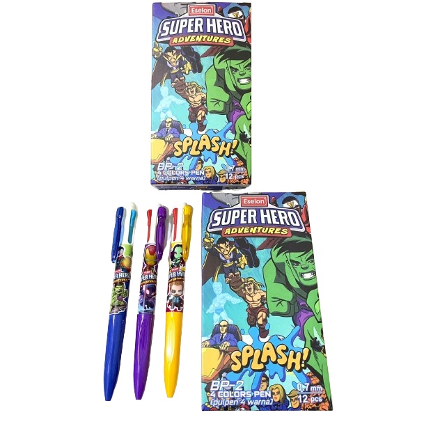 

1 pcs - AVANGER Pulpen CETEK 4 Warna - BP-2