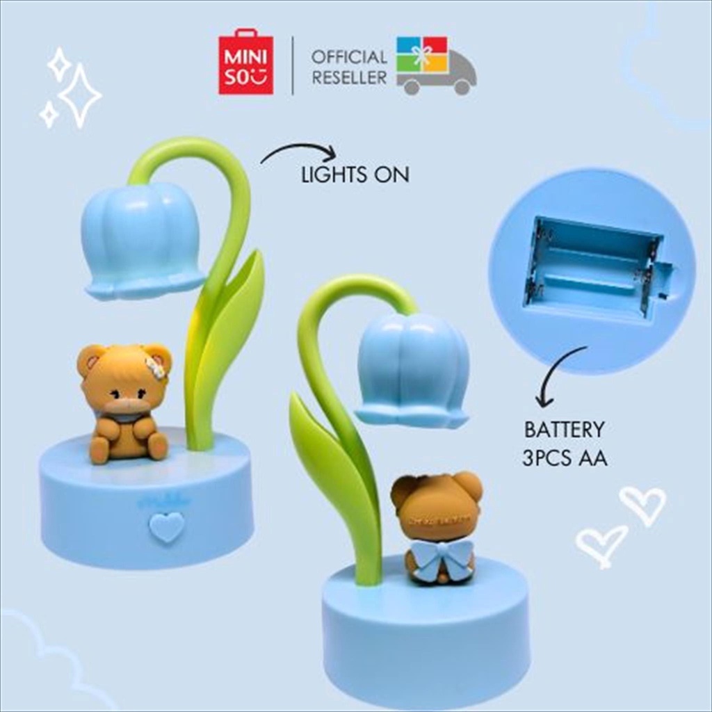 Miniso x MIKKO and Friends Lampu Tidur / Night Lamp