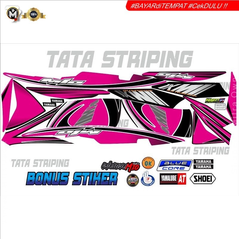 striping stiker soul mx thailand