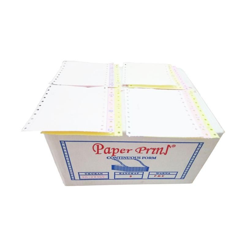 

(DUS) Kertas Komputer Continuous Form 3 Ply 9,5 x 11 Bagi 4 - Paper Prins