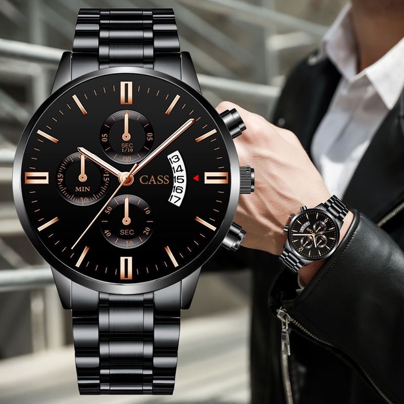JAM TANGAN PRIA DEWASA ANTI AIR/JAM TANGAN COWOK ELEGAN/JAM TANGAN PRIA MEWAH /New Update 2025