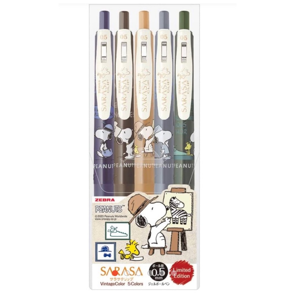 

Sarasa Bolpoin Limited Edition Disney/Snoopy Peanuts/Refill Gel/Uni-Ball