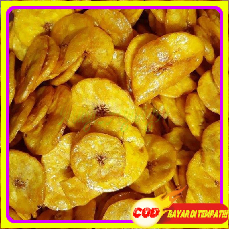 

keripik pisang manis 1 kilogram