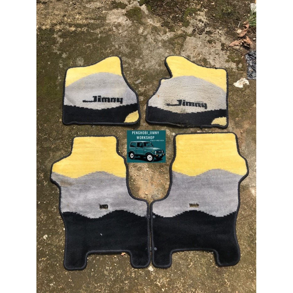 Karpet Lantai Jimny Katana ex  Jimny Japan Original  Karpet Kaki Pnp Jimny Katana Indonesia