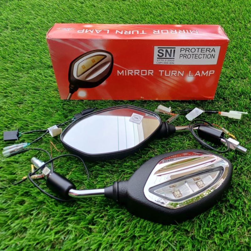 DC21 Termurah ORI AHM - Spion Lampu Menyala Spion LED Honda Beat dan Genio