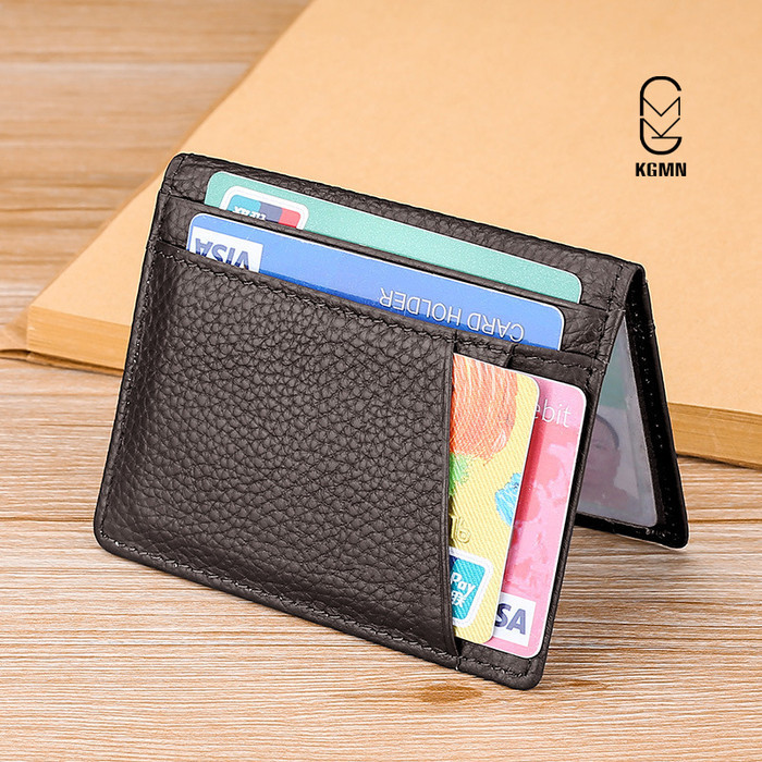 

Koleksi Terbaru- KGMN - Malibu Card Holder Kulit Sapi Asli Premium Kualitas Import - Cokelat