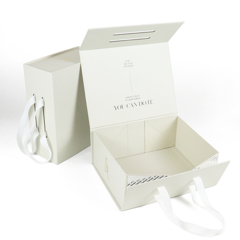 

Custom logo printed magnetic closure foldable boxes luxury gift box packaging cardboard boxes for packing ---A10358