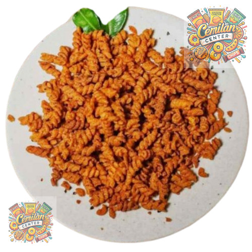 

CC MAKARONI SPIRAL PEDAS 1Kg Makaroni Bantet Makaroni Fusili Pedas