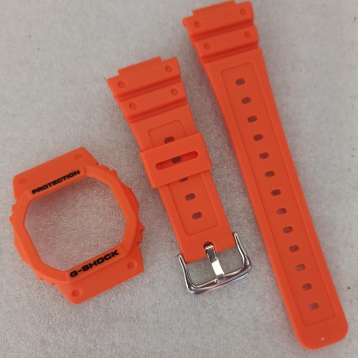 [[BEST-PREMIUM]] BnB Bezel Strap G-shock DW-5600 DW-5700 GW-B5600 GWX-5600 Case DW5600 - Orange