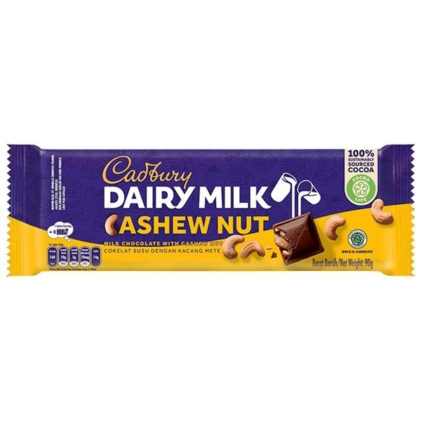 

CADBURY DAIRY MILK CASHEW NUT 90gr