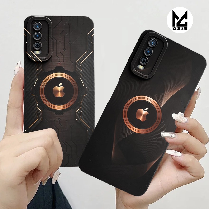 Softcase Vivo Y12s / Y20 / Y20s Case Procamera Series Logo Iphone Brand Keren - Monstercase