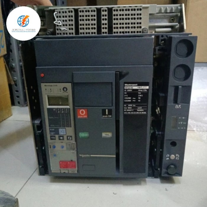 ACB NT10H2 4P 1000A DRAWOUT KOMPLIT MOTORIZED ORIGINAL SCHNEIDER