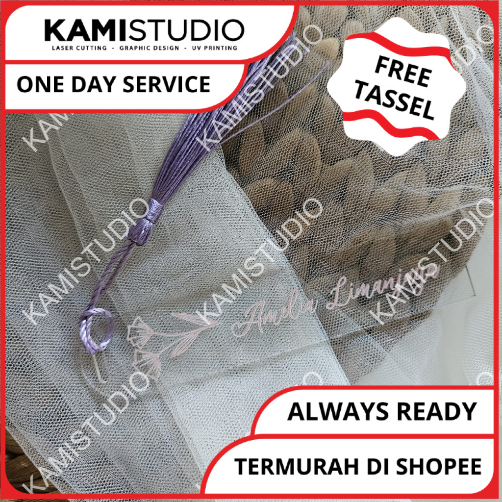 

BOOKMARK FLOWER / PEMBATAS BUKU NOVEL / UCAPAN CUSTOM PADA PEMBATAS BUKU / KADO CUSTOM / KADO GRADUATION / KALO ULANG TAHUN / KADO TEMAN DEKAT / BOOK DIVIDER / BOOKMARK / ACRYLIC BOOK MARK / PEMBATAS NOVEL AKRILIK