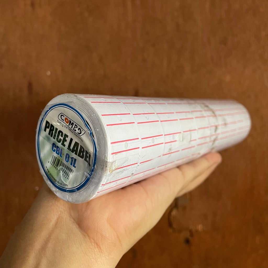 

PRICE LABEL ROLL LABEL ROL COMBO SLOP 1 LINE CBL 01L