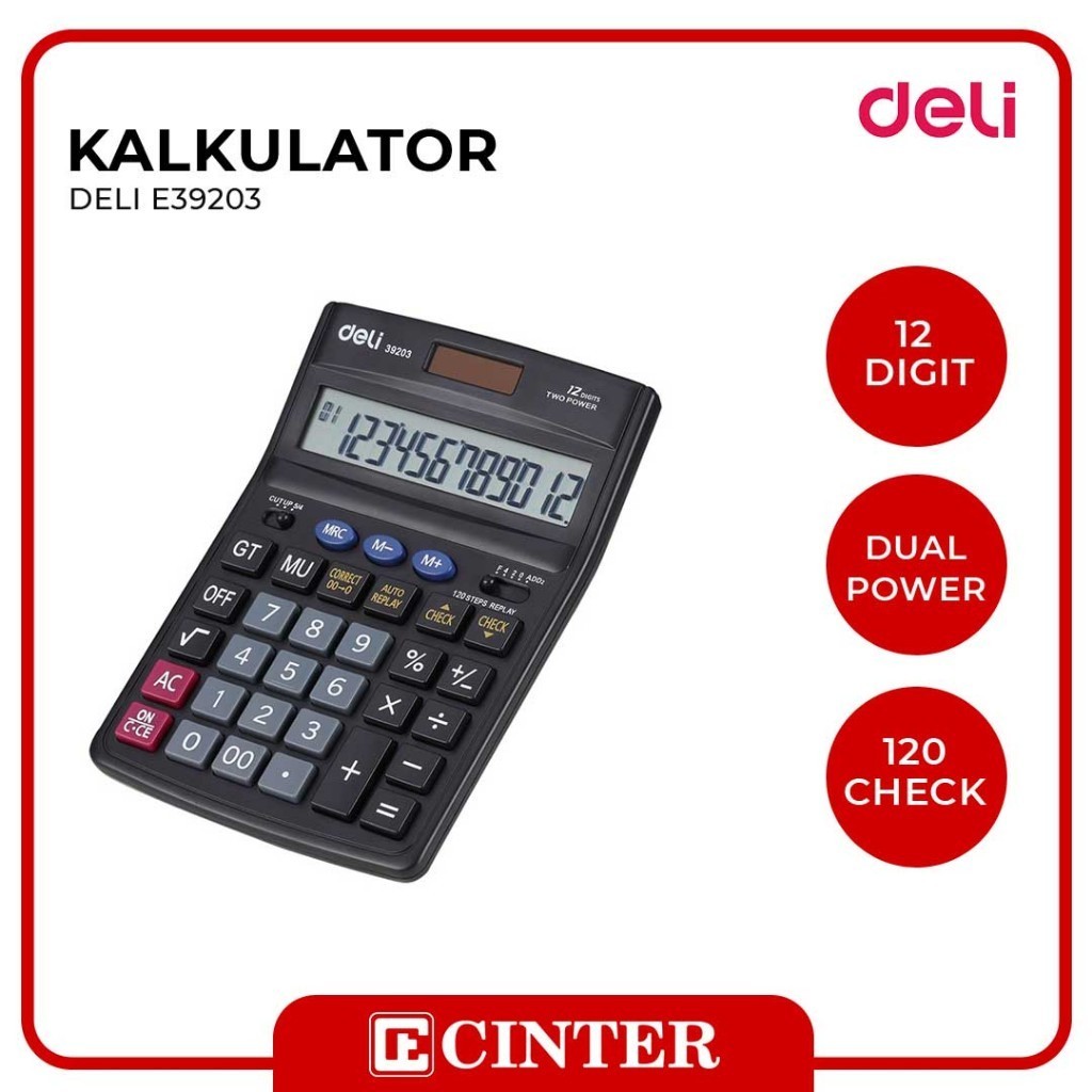 

BobomartX DELI - KALKULATOR / CALCULATOR E39203