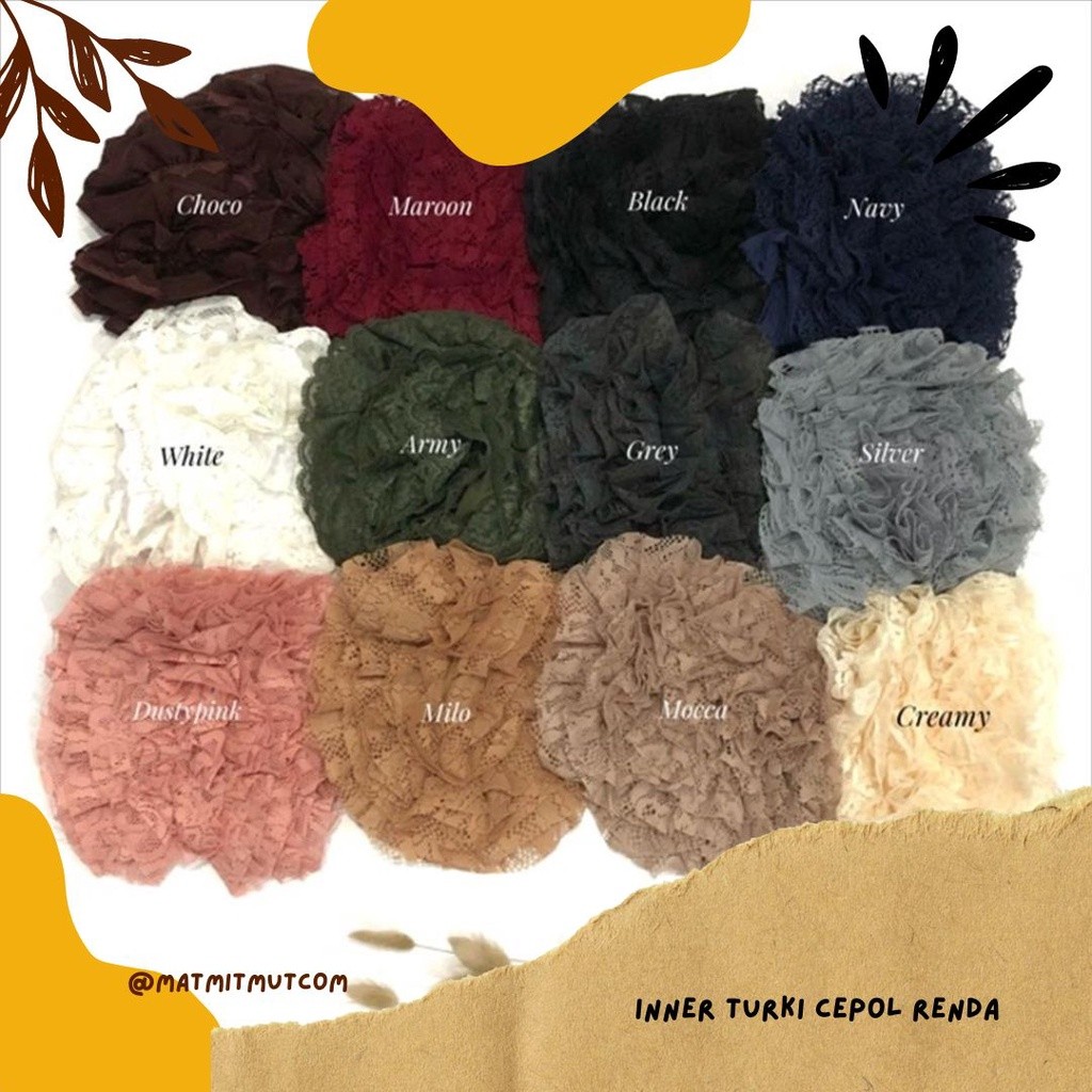 Inner Turki Cepol Renda/CIPUT INNER TURKISH