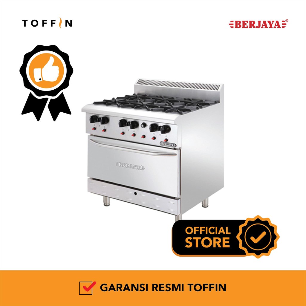 Berjaya 900 Open Burner With Oven DRO6-17