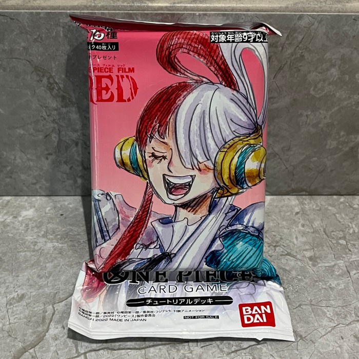 One Piece TCG Card Game Tutorial Deck One Piece Film RED