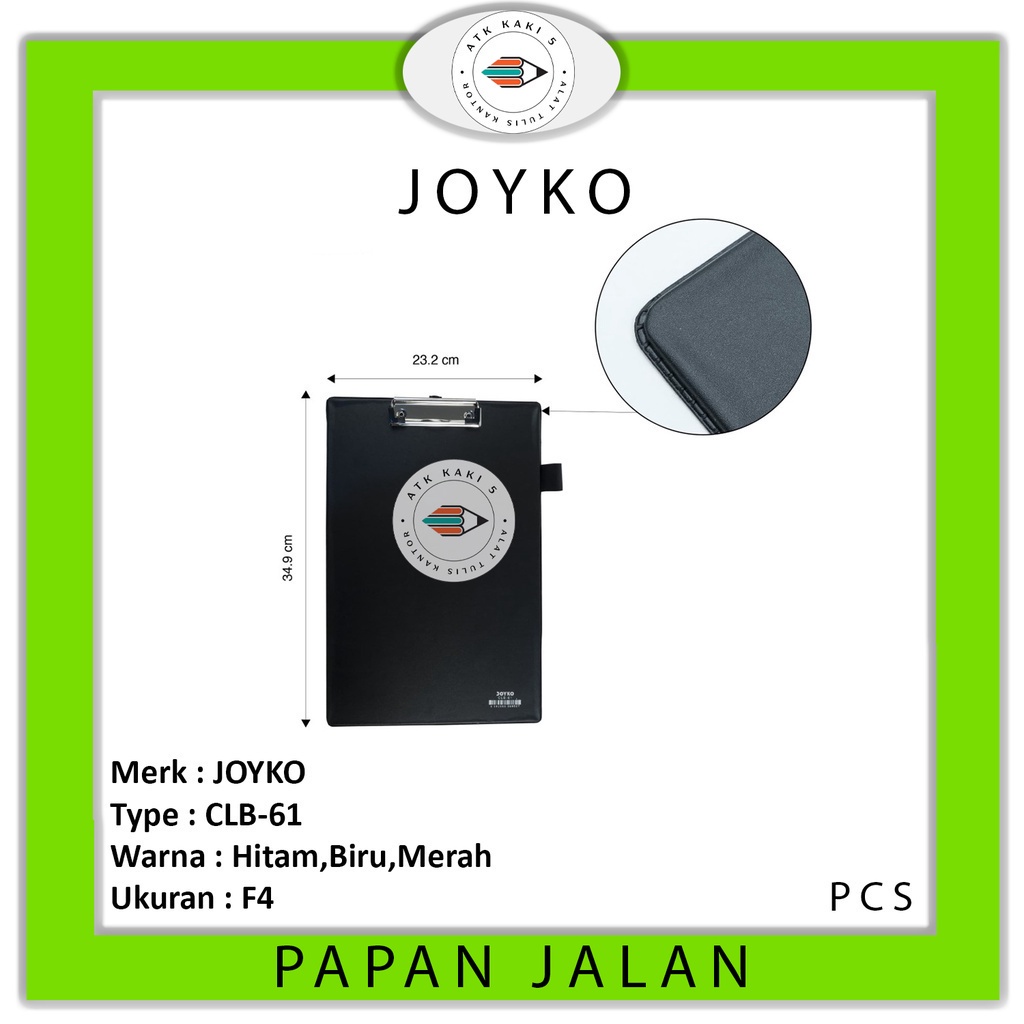 

JOYKO - Papan Jalan Tulis CLB-61 - Pcs