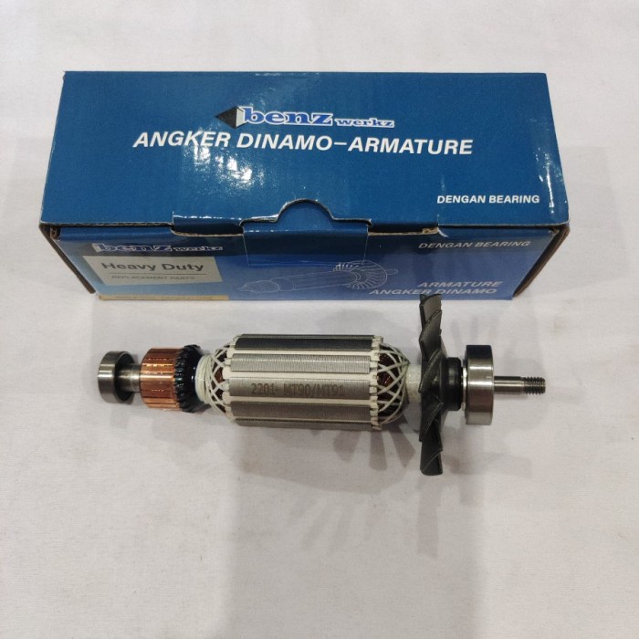 Benz Armature MT90 Armatur Angker Rotor Mesin Gerinda Maktec MT90 MT91