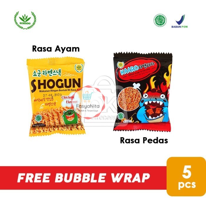 

Shogun Mie Kremes Snack Korea / Kaaro (1pcs) - SHOGUN Ayam - FasyAnita Mart Denpasar