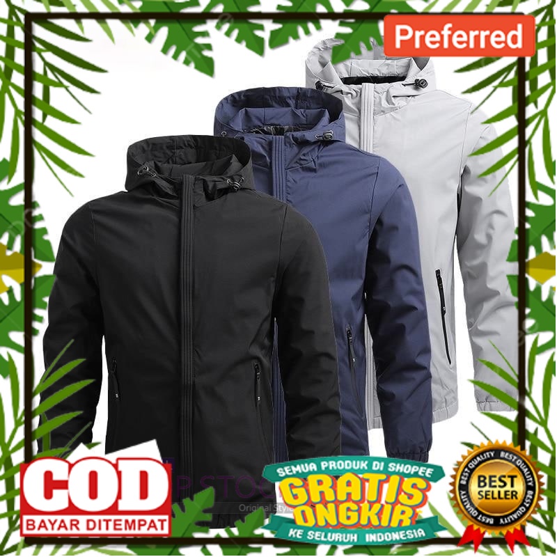 OOTD KEREN JAKET TRENDY 2023 /Jaket Pria Cowok Keren Valir Gary untuk Outdoor Jaket Waterproof Anti 