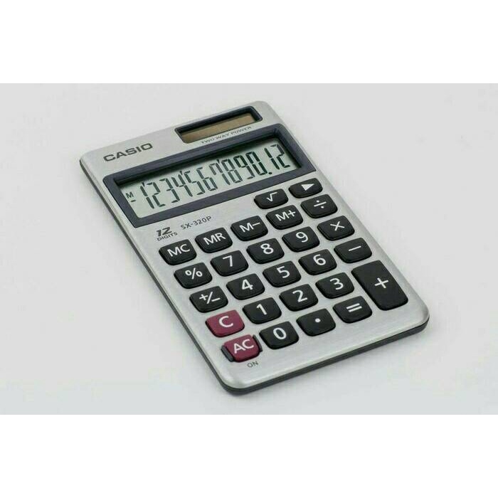 

Kalkulator Saku CASIO SX-320P - Calculator Pocket CASIO 212