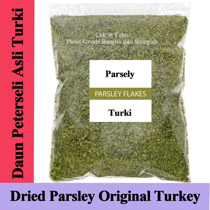 

LYLE - Parsley Kering 1 kg / Daun Parsley Kering / Peterseli / Dried Parsley
