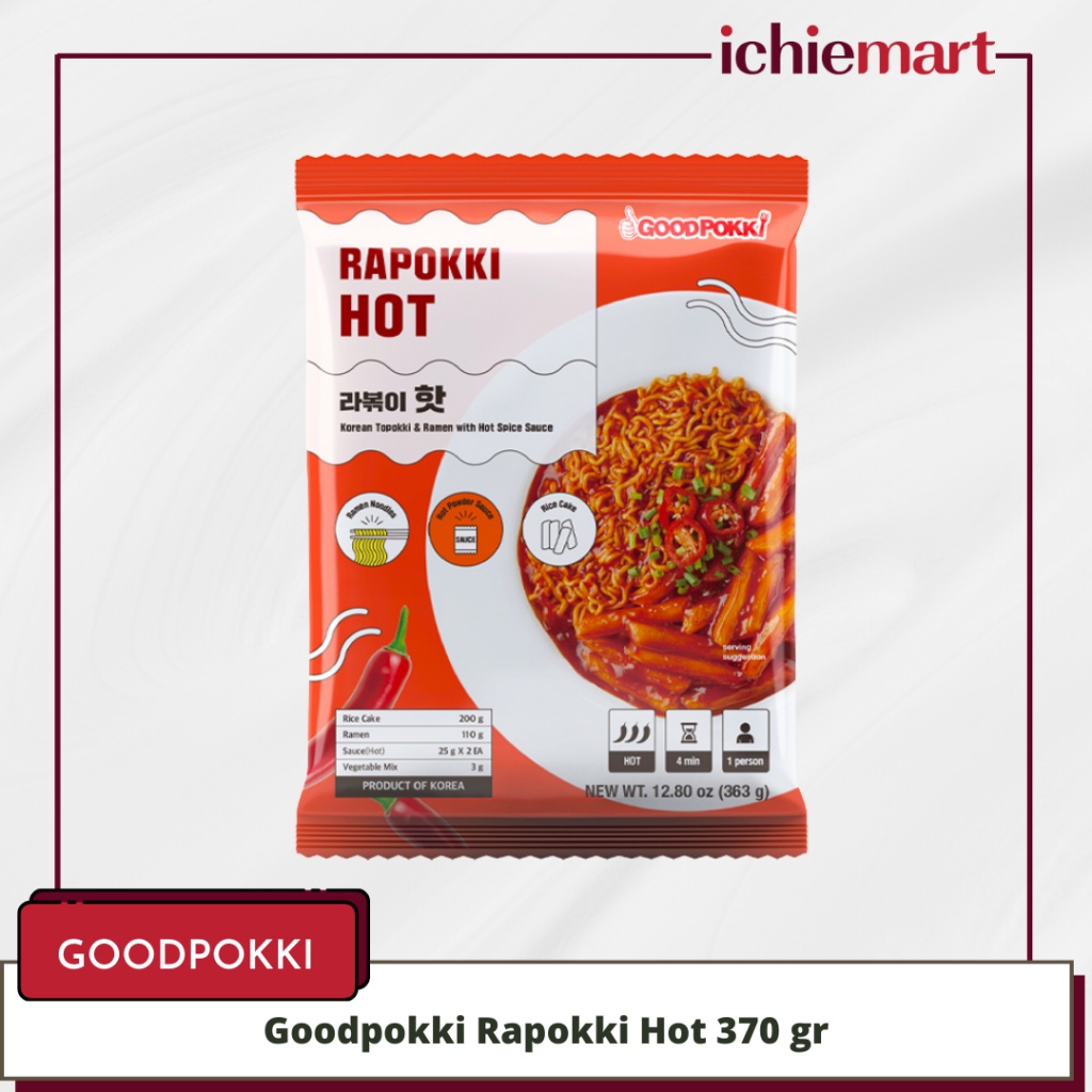 

Goodpokki Rapokki Hot 370 gr