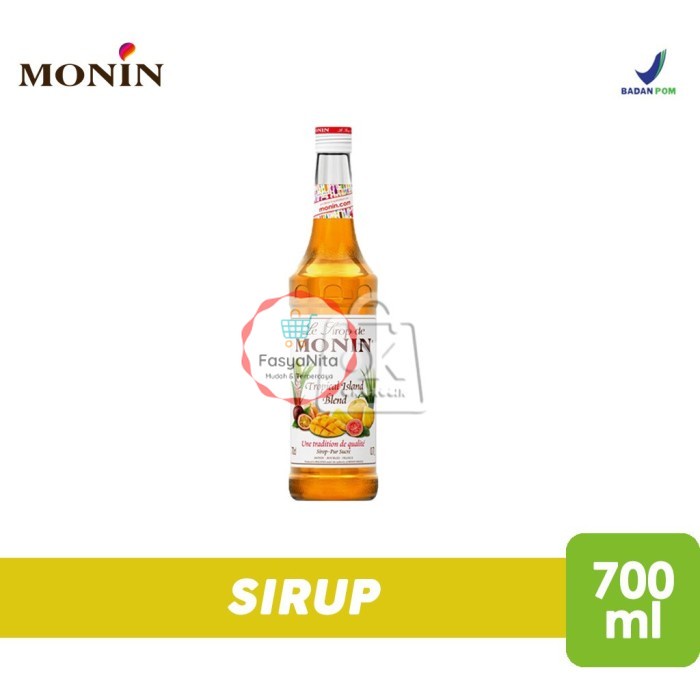 

Sirup Monin Tropical Island Blend / Syrup Rasa Tropical (Botol 700ml) - FasyAnita Mart Denpasar