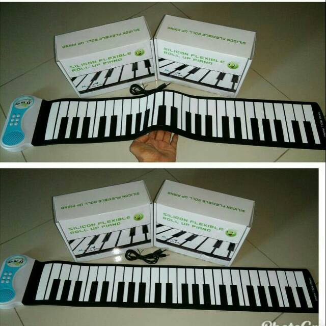 Piano Silikon/Piano Lipat Flexibel